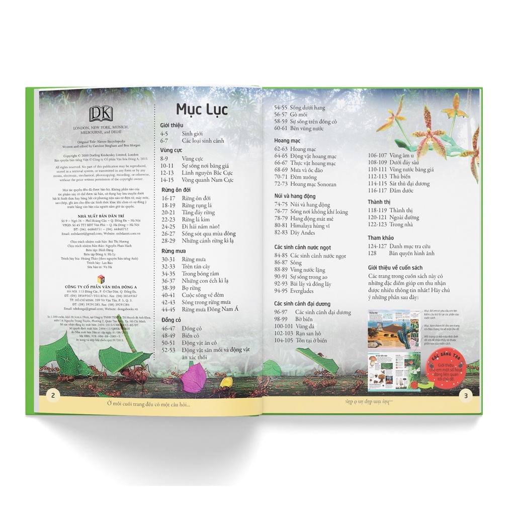 Sách- Bách khoa cho trẻ em – Bách khoa tự nhiên (Tái bản)