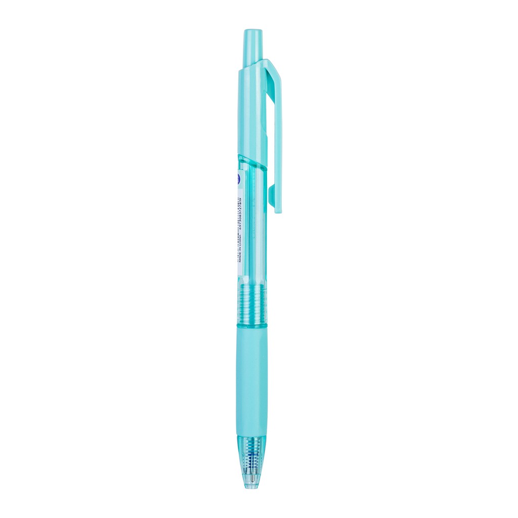 Bút bi bấm văn phòng mực xanh ngòi 0.7mm Deli giá rẻ viết nét đều trơn tru cho học sinh có đệm tay cao su