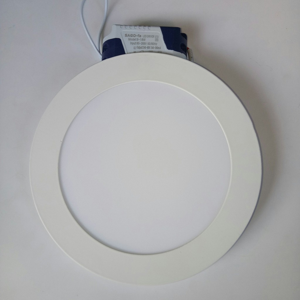 Đèn Led Panel siêu mỏng Âm Trần thạch cao 12W lỗ khoét 150mm