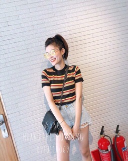 Áo phông kẻ sọc ngang TCCT
