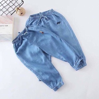 Quần Bò Nam Nữ chun gấu