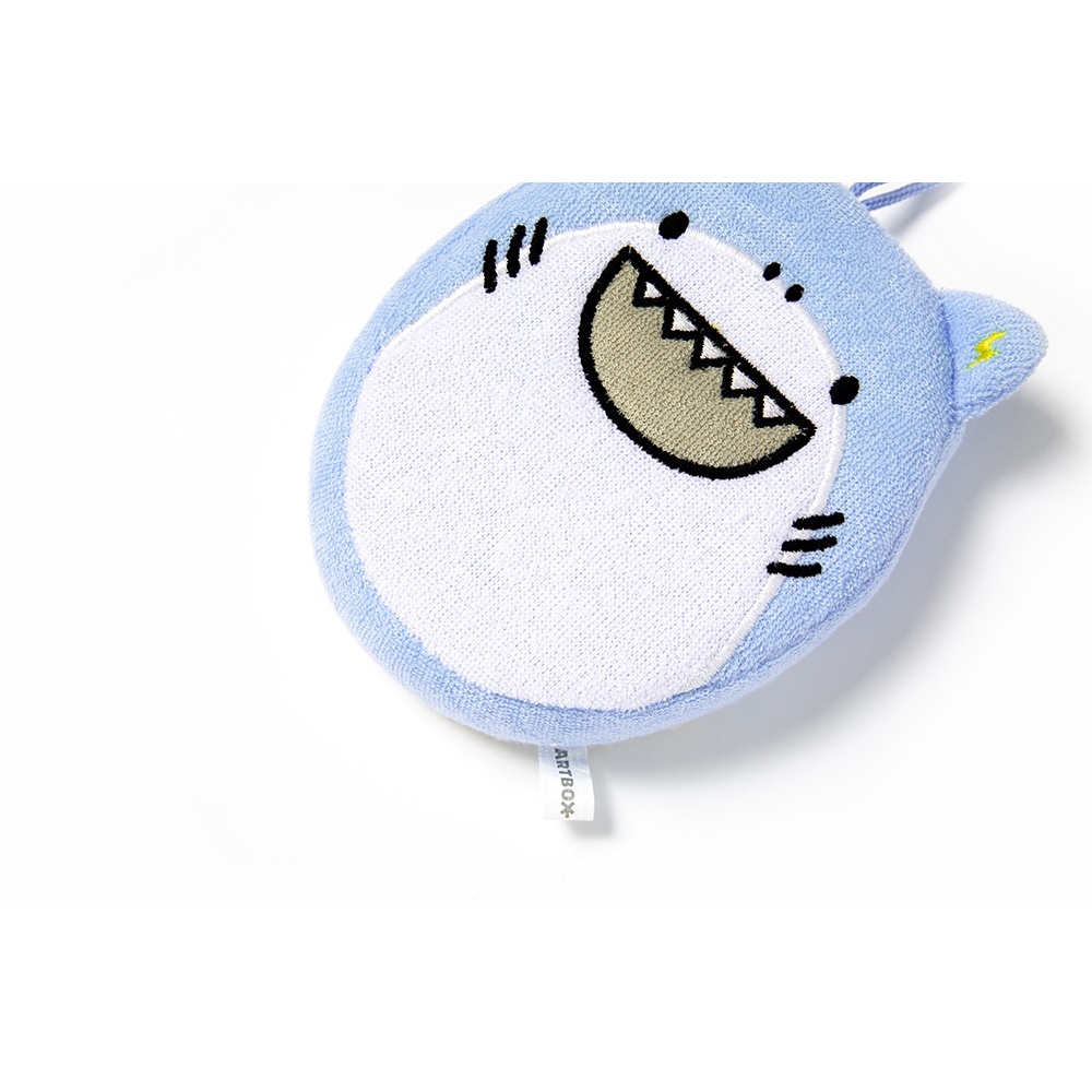 Bông Tắm ARTBOX Hàn Quốc Hình Cá Mập Boss Cute (Lớn)