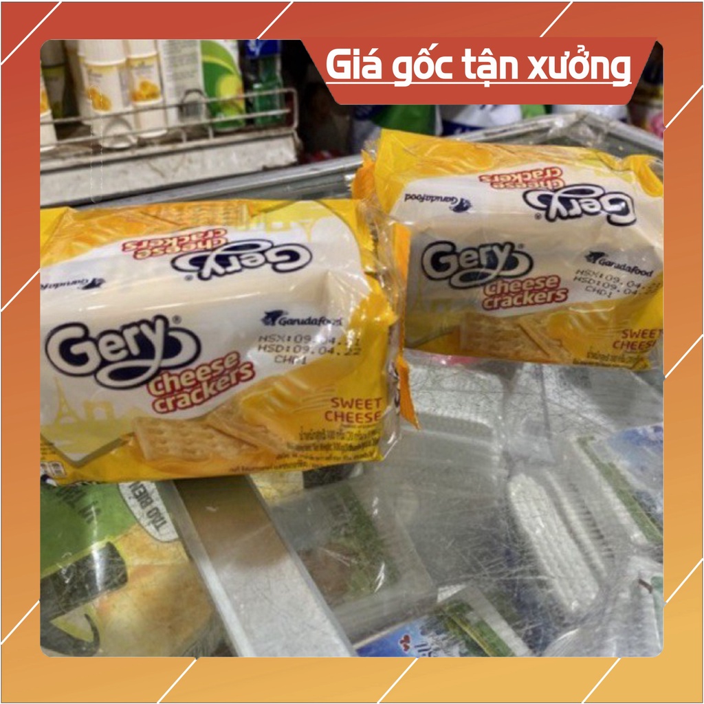 Bánh Quy Phô Mai Gery Cheese Cracker Gói 100g