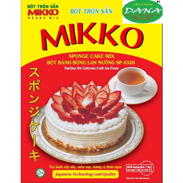 Bột bánh bông lan nướng MIKKO SP4320