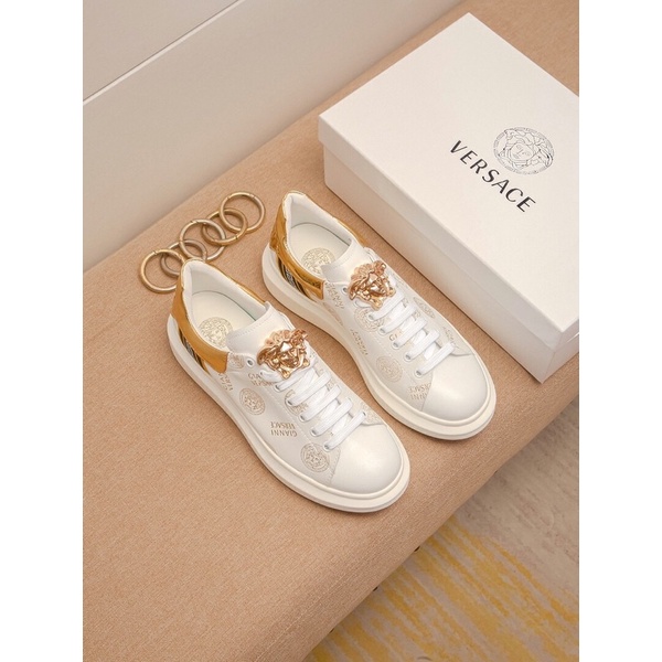 Giày thể thao nam Versace phong cách giản dị hàn quốc thiết kế mặt nữ hoàng thương hiệu.