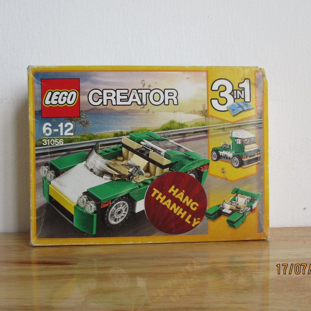 LEGO Creator 31056 Xe Mui Trần Xanh Lá