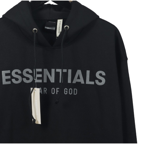 Áo hoodiesntls FEAR OF GOD LIST phiên bản đen thời trang thường ngày cho nam | BigBuy360 - bigbuy360.vn