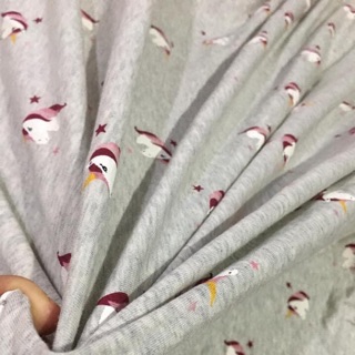 Thun cotton ngựa unicorn khánh trần