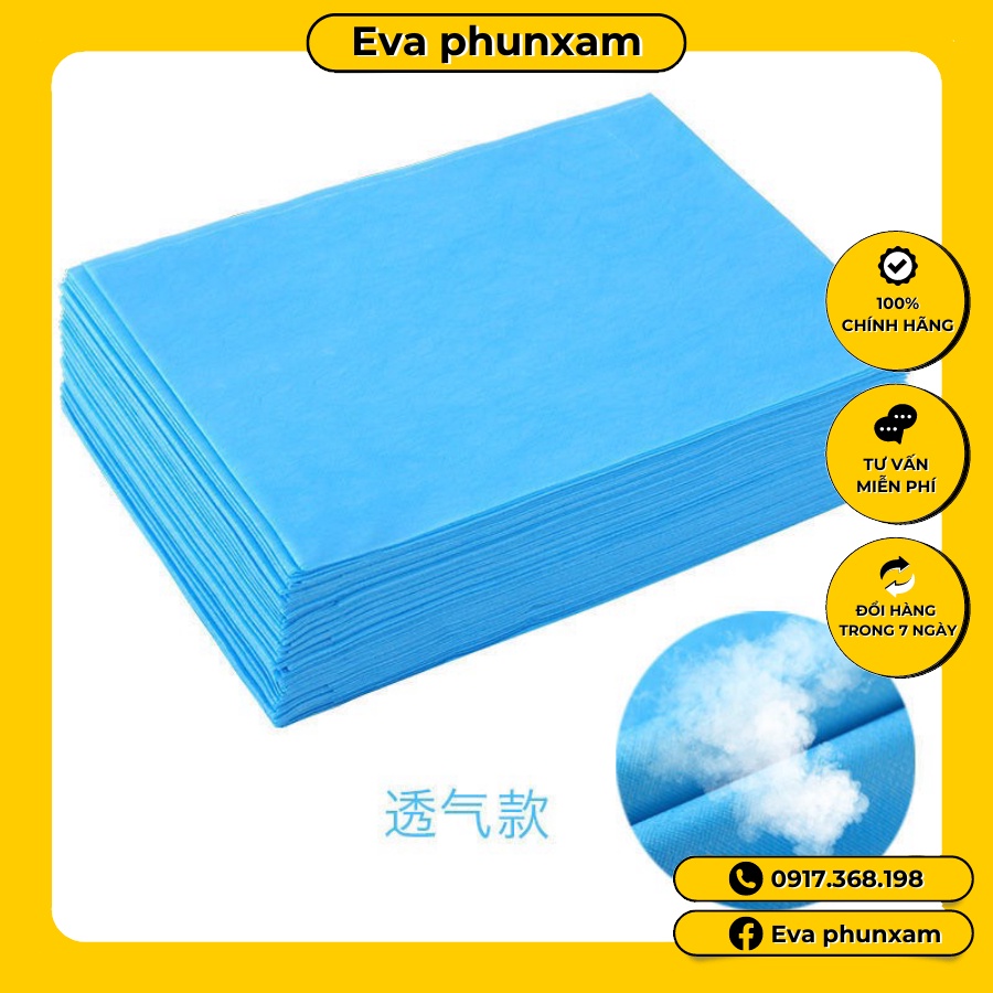 Tấm lót trải giường phun xăm, spa (loại dày, lỗ thoáng thông hơi)