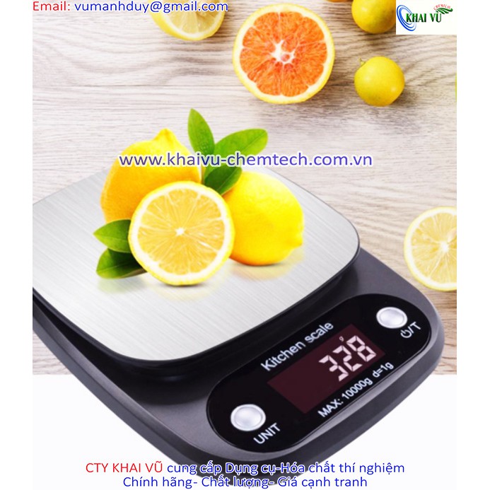 Cân điện tử mini 3kg-5kg-10kg dùng trong nhà bếp, cân thực phẩm, làm bánh Ebalance Kitchen Scale - kèm pin