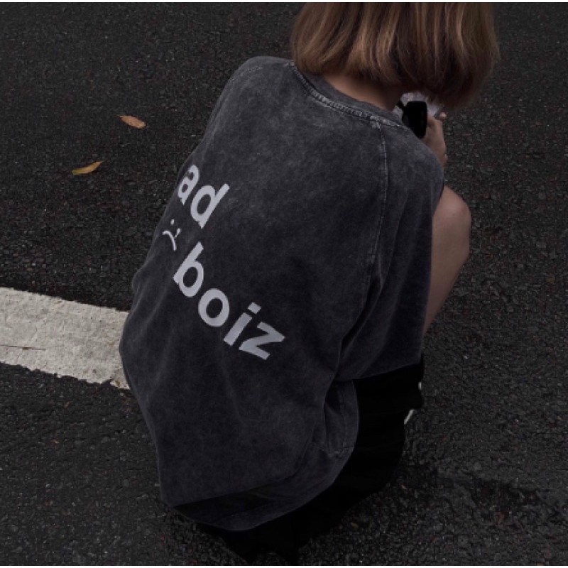 Áo DUSTY SIGNATURE ĐEN - XÁM | BigBuy360 - bigbuy360.vn