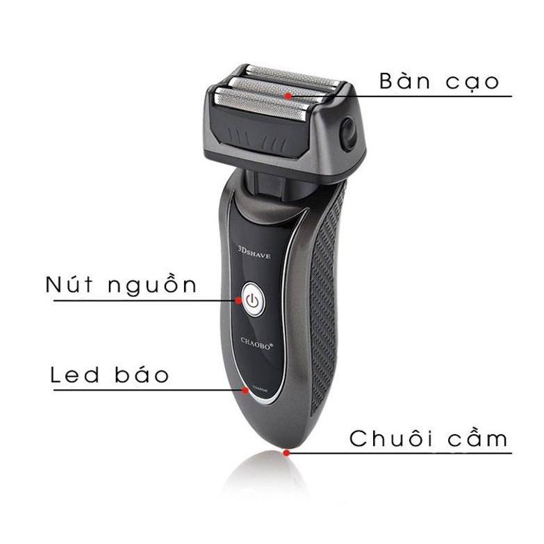 Máy Cạo Râu Chaobo 9300 Tiện Lợi