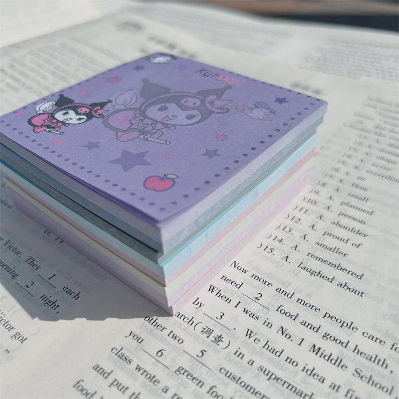 Sanrio mymelody Kuromi Cinnamoroll Giấy Dán Ghi Chú Đánh Dấu Trang Sách Thiết Kế Đáng Yêu Cho Trẻ Em
