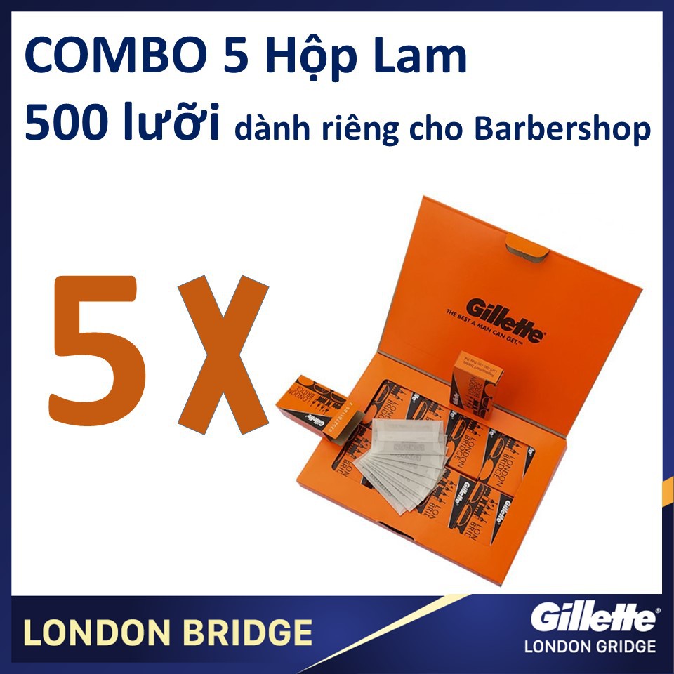 Lưỡi Dao Lam London Bridge Hộp 10 Lưỡi