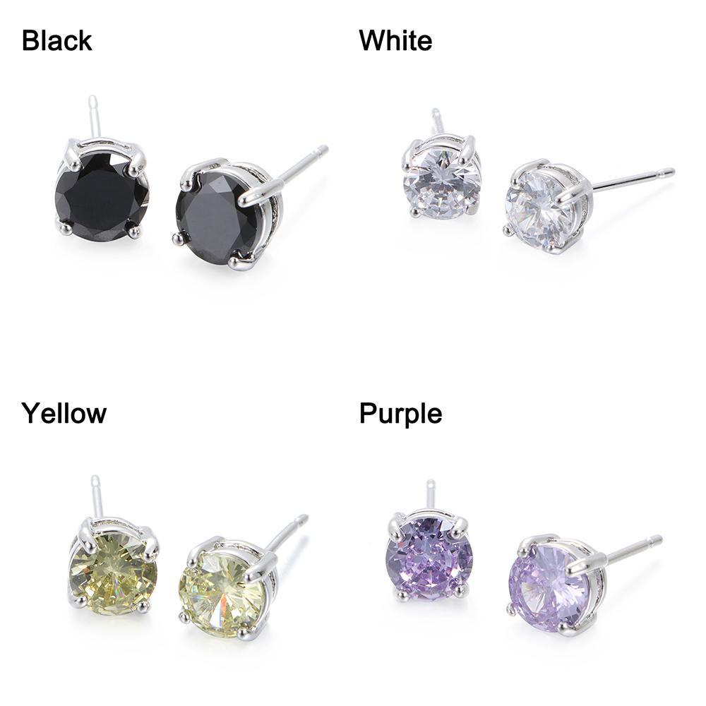 Bông Tai Hình Vuông Thời Trang Dành Cho Nam Nữ