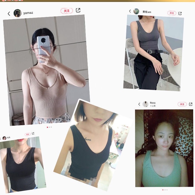 Áo Lót Nữ Bra Tập Gym Thể Thao Len Tăm Hàn Kết Hợp Với Vest Khoác Ngoài Thanh Lịch Superbag 323