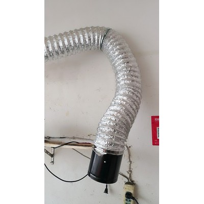 Quạt hút mùi bếp phi 150 tự chế cho căn hộ nhỏ và sinh viên