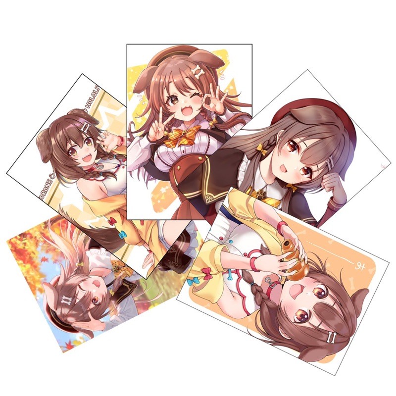 ảnh /tranh poster Inugami Korone-Hololive / poster vtuber Inugami Korone-Hololive