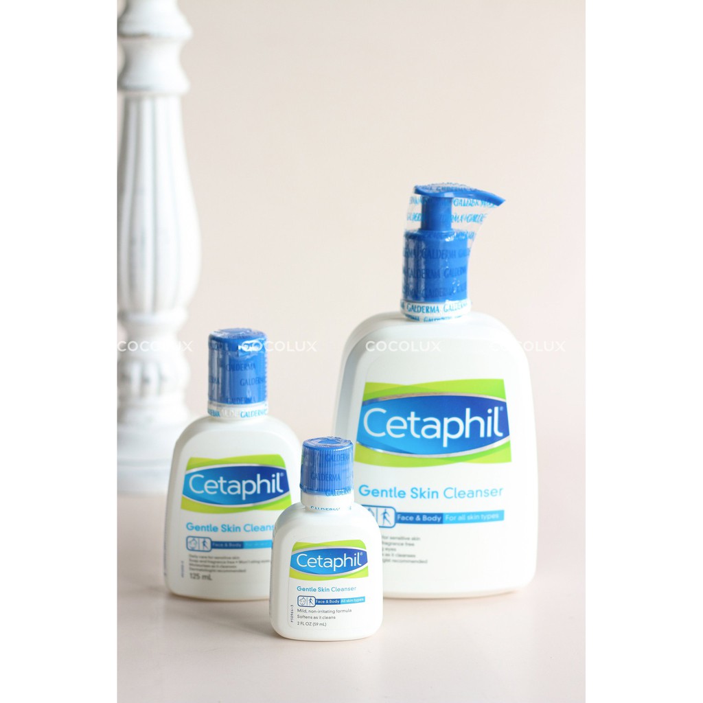 Sữa rửa mặt Cetaphil Gentle Skin Cleanser-[COCOLUX]