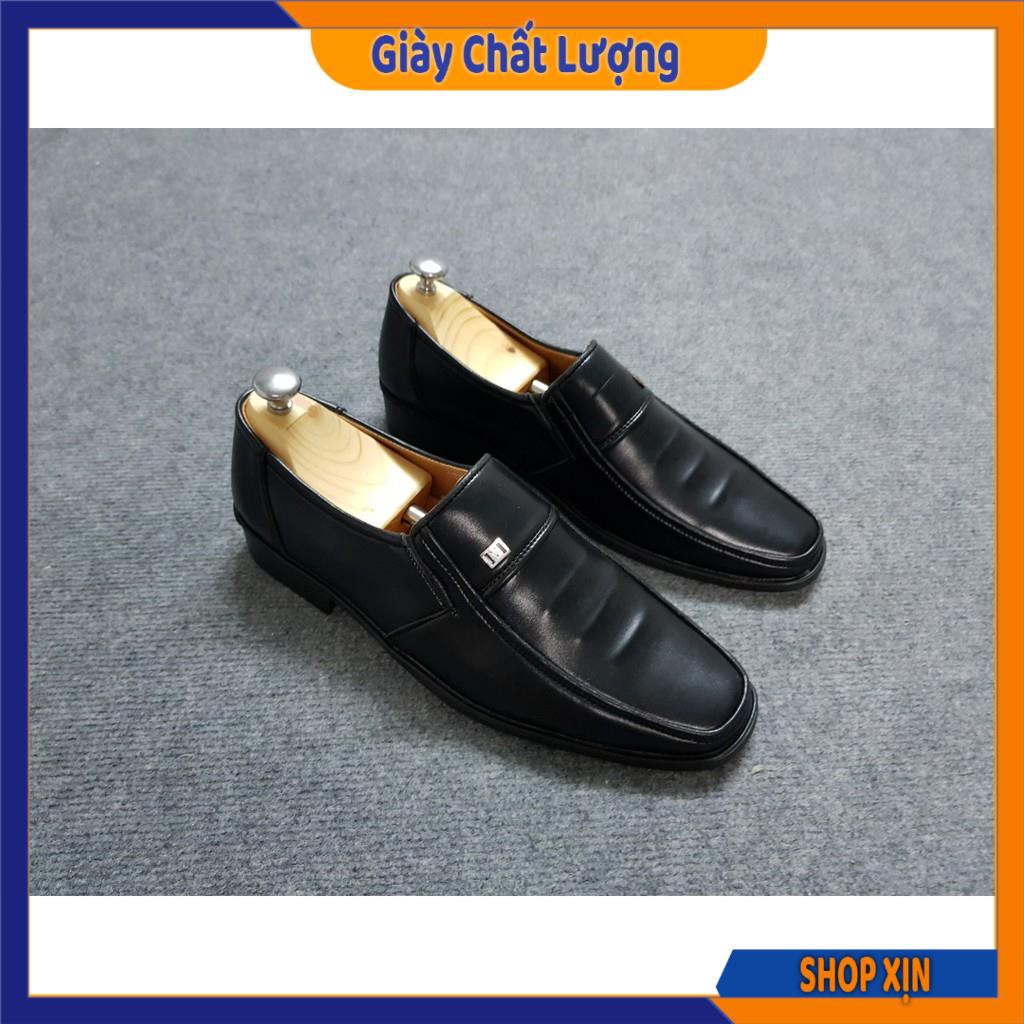 Giày Tây Nam Mũi Vuông Lịch Lãm