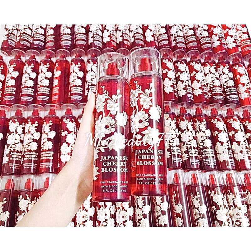 Xịt Thơm Toàn Thân Japanese Cherry Blossom Bath And Body Works USA 236ML