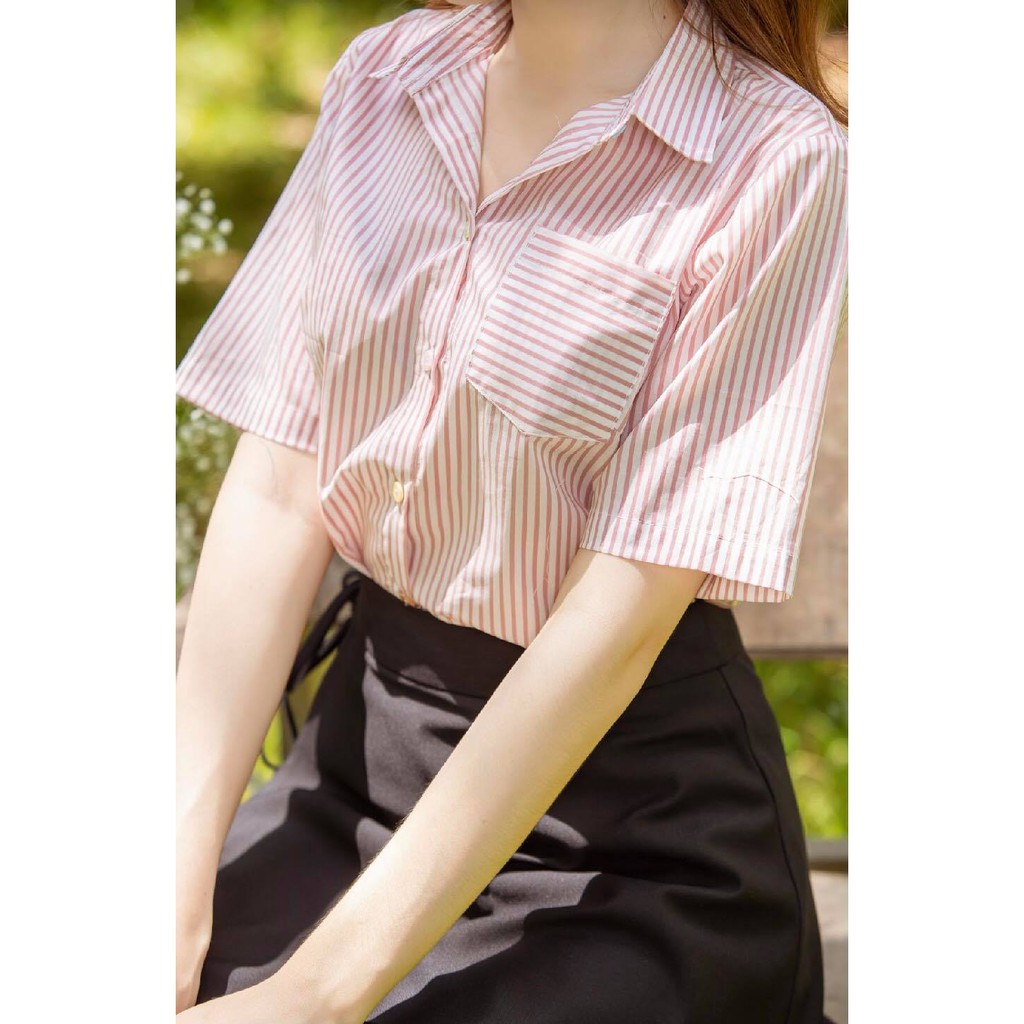 MINX - Áo Sơ Mi Nút Nhiều Màu