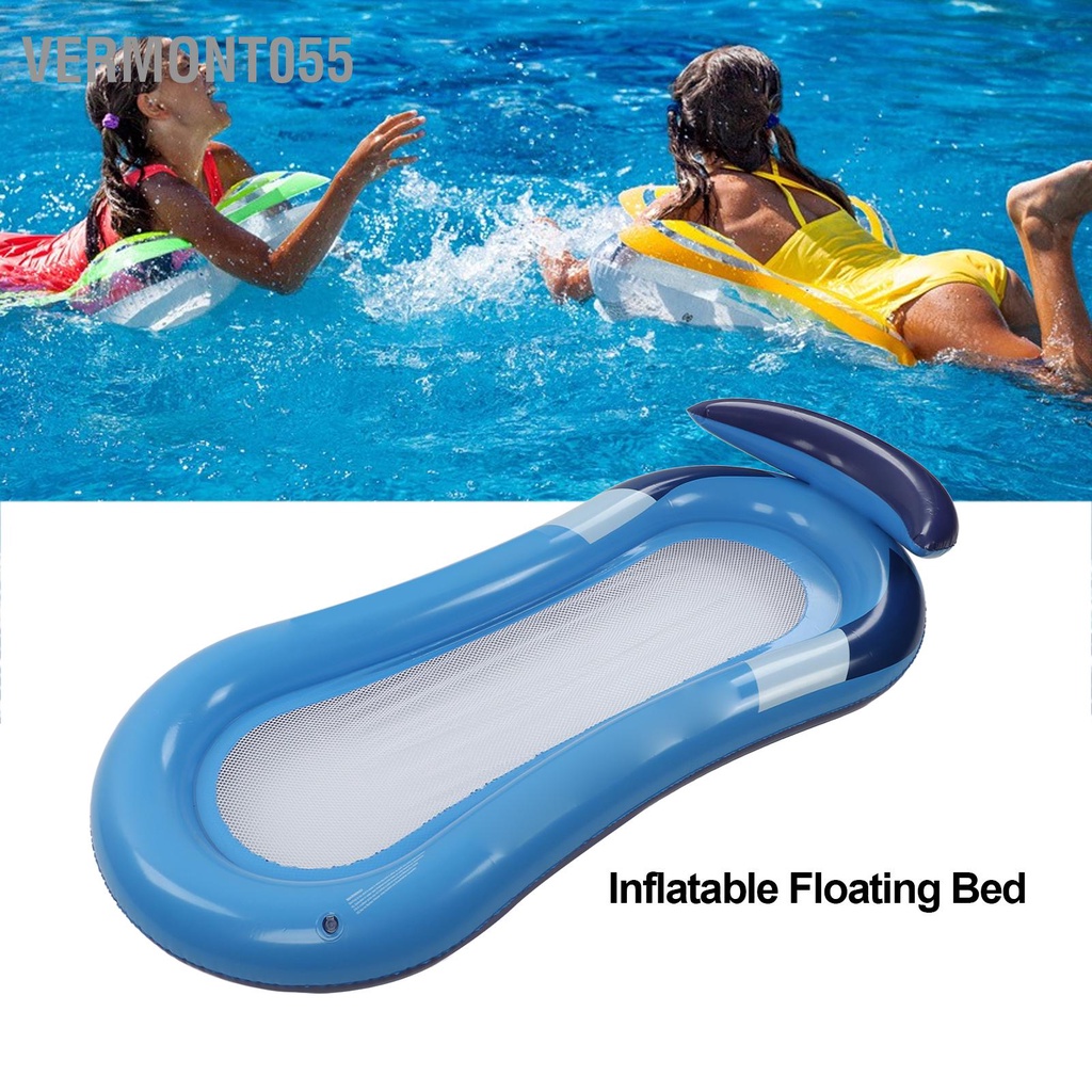 Vermont055 Bể bơi Võng nổi Phao phòng chờ Ghế trên nước có thể gập lại