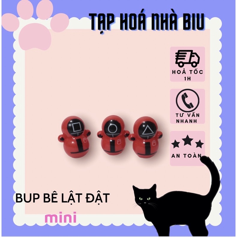 Búp bê lật đật mini squidgame