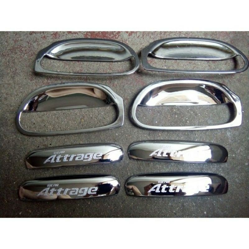 Bộ ốp tay nắm hõm vai xe Attrage 2015+