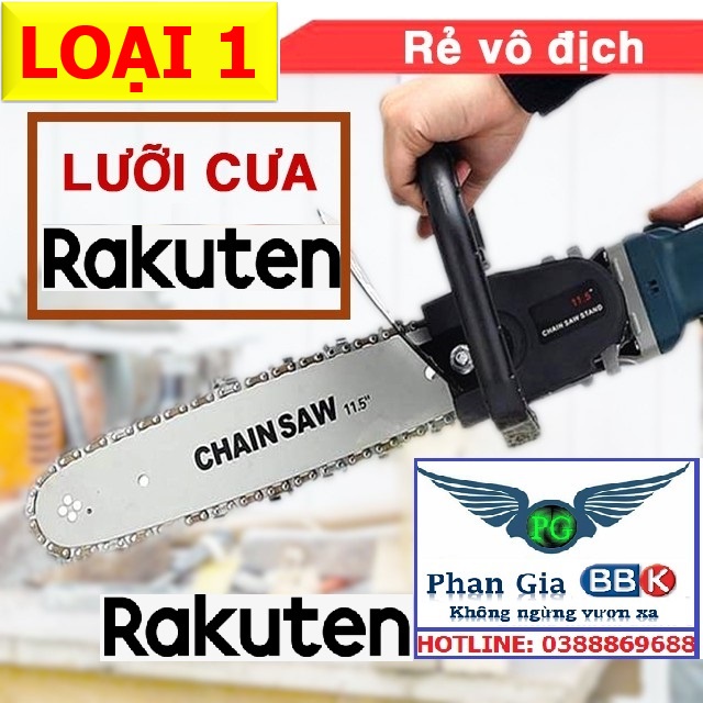 Bộ lưỡi cưa xích gắn máy mài - Lưỡi cưa cây