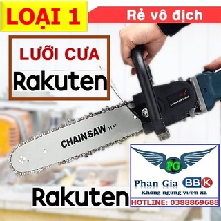 (LOẠI 1)Lưỡi cưa xích gắn máy mài CHAINSAW tra dầu tự động