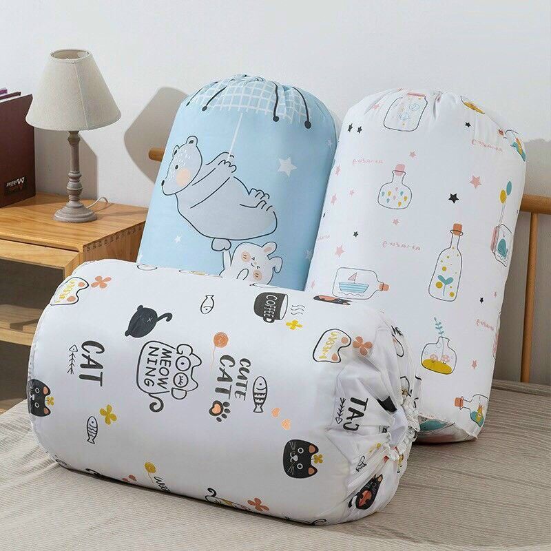 Túi đựng chăn màn quần áo đa năng 135 lít chống ẩm gấp gọn xuất Nhật cỡ lớn TT&GĐ