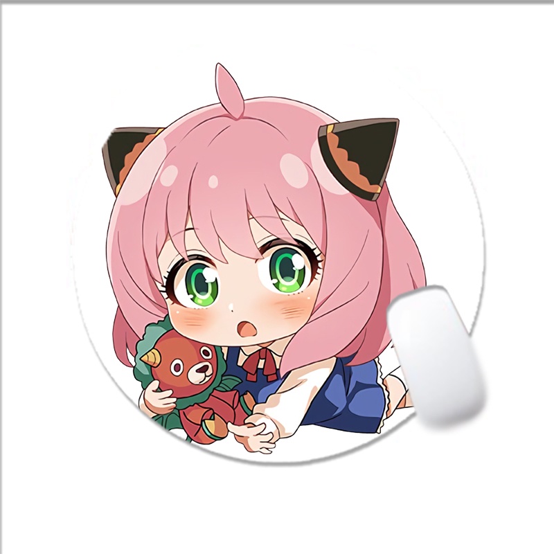 Miếng lót chuột SPY x Family ver nằm gia đình điệp viên anime chibi dễ thương xin xắn tiện lợi xinh xắn