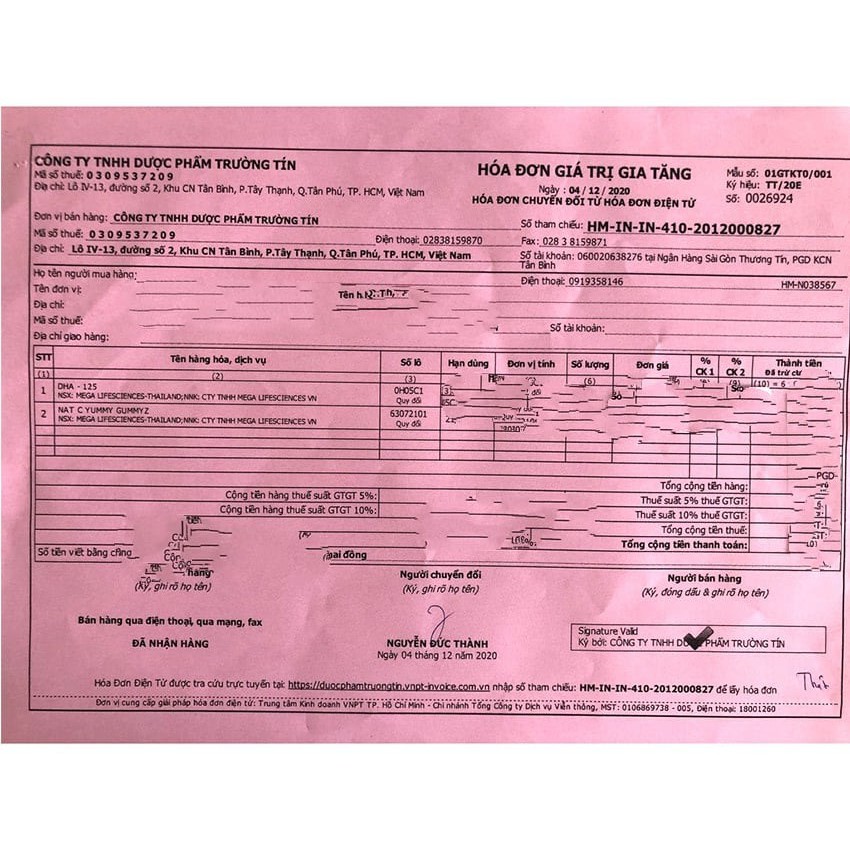 DHA -125 bổ sung DHA cho cơ thể,phát triển não bộ và thị giác
