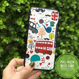 ỐP IPHONE 6splus 6plus IN 3D NỔI XE BUS ẢNH THÂT