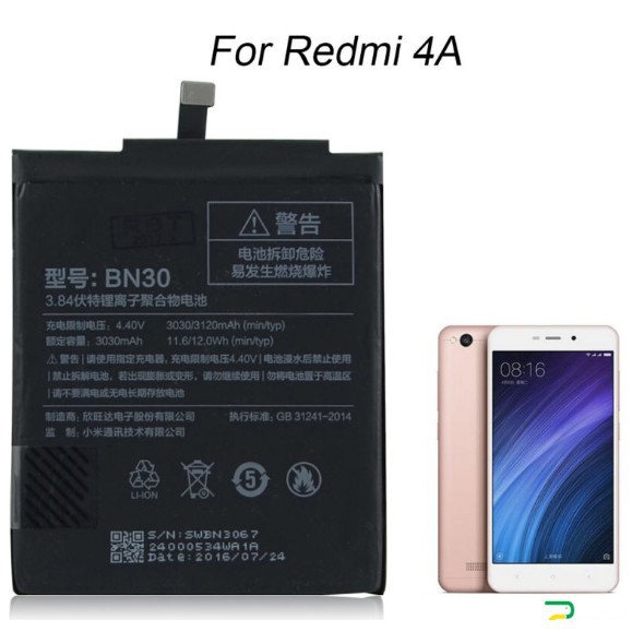 Pin Xiaomi Redmi 4A - BN30 dung lượng 3120mAh