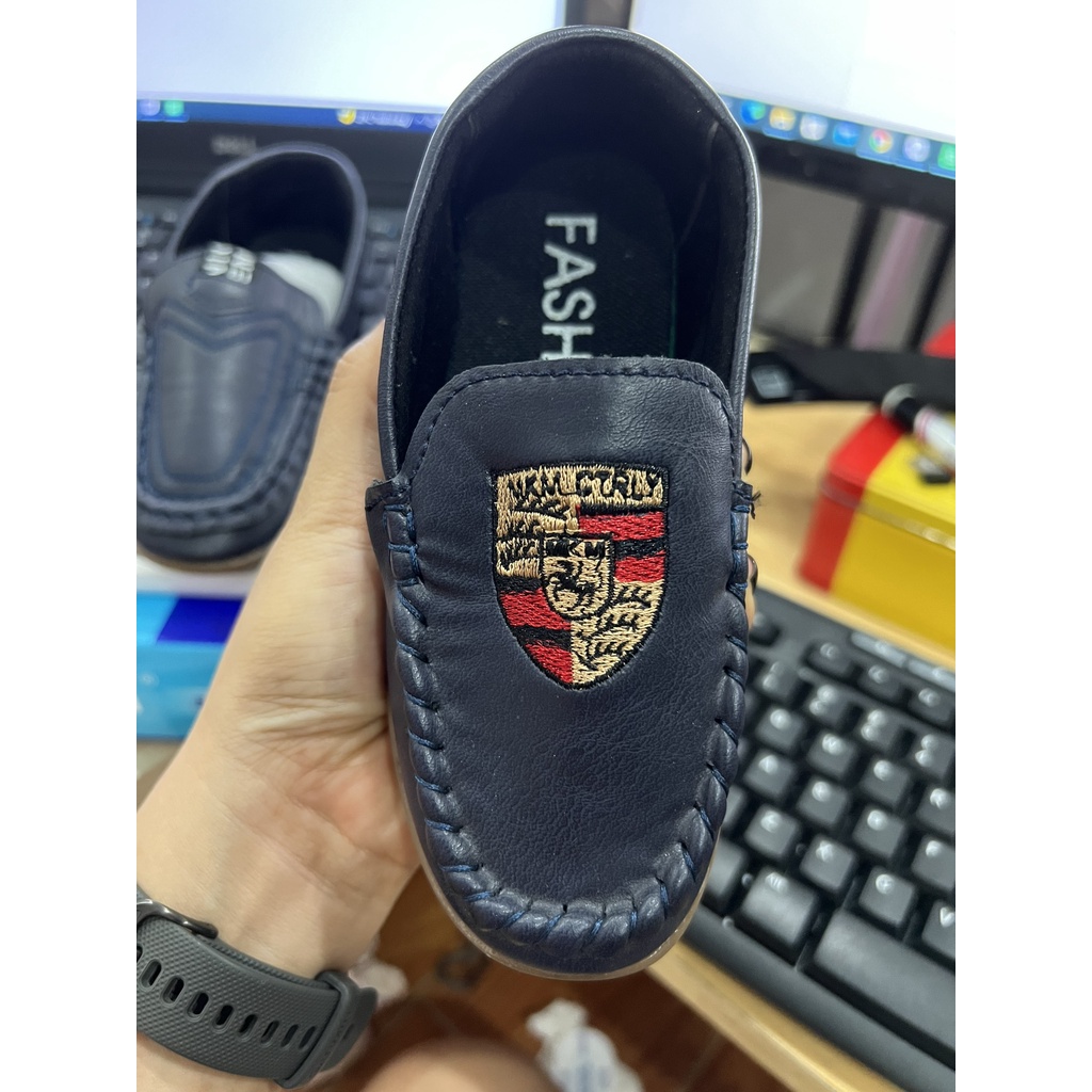 PM06-Xả hàng- giá sốc- siêu rẻ-Giày lười bé trai 9 tháng đến 4 tuổi