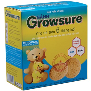 Bánh ăn dặm cho bé Growsure