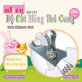 Bộ Cắt Móng Dành Cho Thú Nuôi Alice