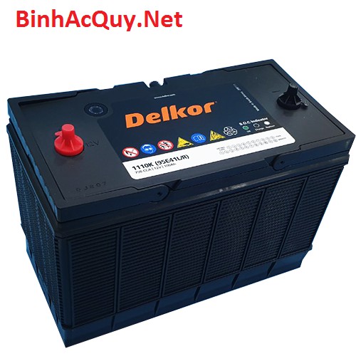 BÌNH ẮC QUY DELKOR 1110K 12V 100AH