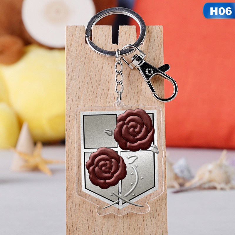 Móc Khóa Hợp Kim Hình Nhân Vật Anime Attack On Titan | BigBuy360 - bigbuy360.vn