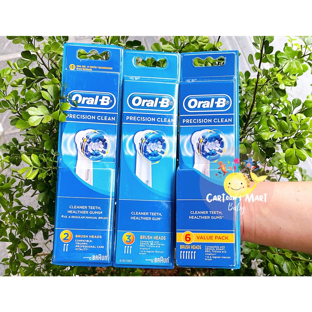 Đầu bàn chải điện Oral-B Braun chính hãng