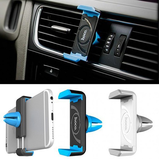 Giá đỡ - kẹp điện thoại trên ô tô xe hơi cao cấp hoco cph01 gắn cửa gió điều hòa - quang phụ kiện | BigBuy360 - bigbuy360.vn
