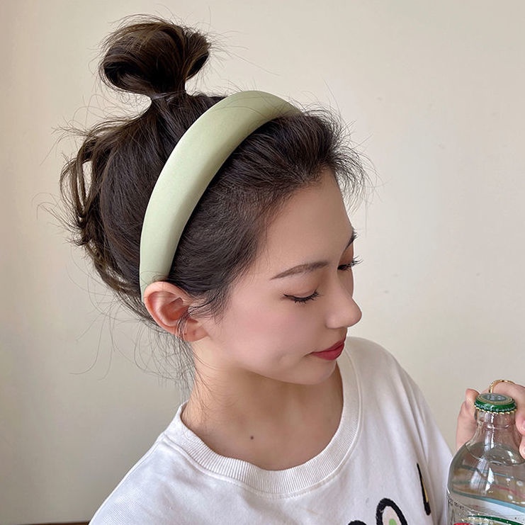 Phiên Bản Dày!F &amp; X Băng Đô Cài Tóc Bằng Xốp Cỡ Nhỏ Phong Cách Đơn Giản Chất Lượng Cao Thời Trang Mùa Hè 2022
