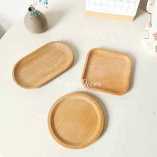 Lót ly, lót cốc gỗ tre tự nhiên cao cấp