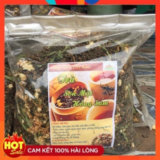 Trà sơn mật hồng sâm loại 1 thơm ngon -1 kg