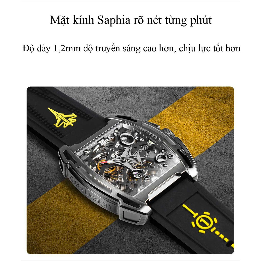 Đồng hồ Cơ Nam Xiaomi CIGA Design Z - Air Craft - Bản Quốc tế - Limited - "Tàu sân bay"