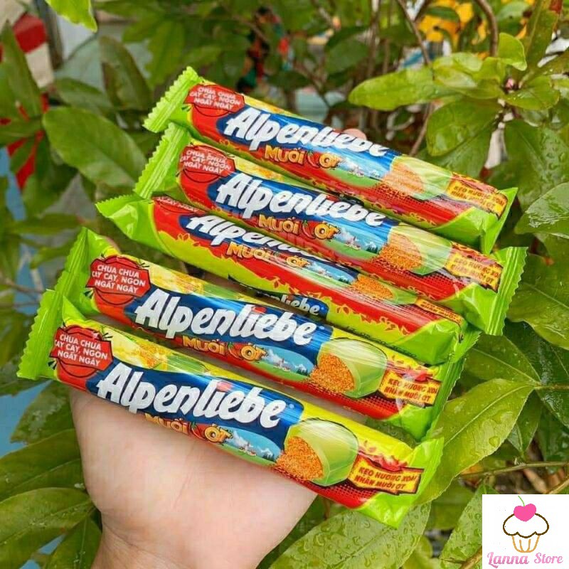 [SIÊU HOT] Kẹo Alpenliebe Hương Xoài Non Muối Ớt ăn siêu ngon