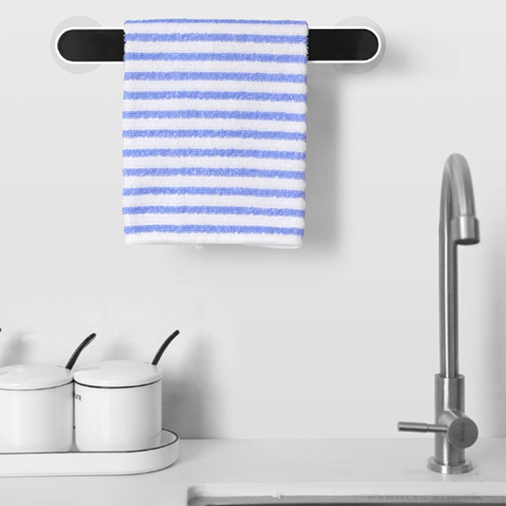 Giá treo khăn nhà tắm nhà bếp dán tường gạch men , kính size 46.5 cm