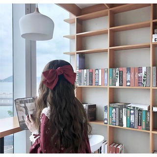 Nơ cài tóc vải lụa Hàn Quốc